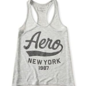 Aeropostale Gray Tank Top